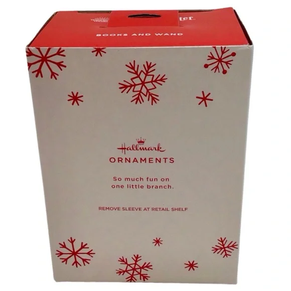 Hallmark Harry Potter Stacked Books with Wand Christmas Ornament (NWT) - Picture 8 of 11